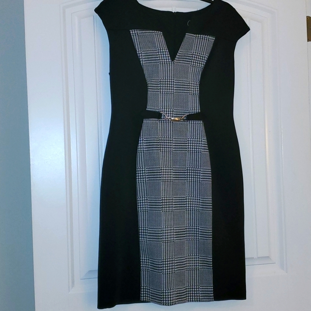 NWOT black and white business attire dress